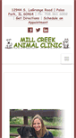 Mobile Screenshot of millcreekanimal.com